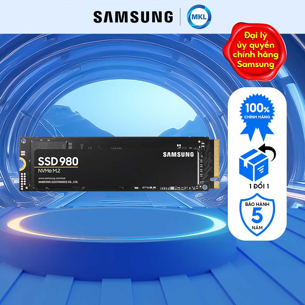 Ổ cứng SSD Samsung 980 M.2 PCIe NVMe 2280 3.0 Tốc Độ Tối Đa 3500MB/s Dung Lượng 250GB/ 500GB/ 1TB  chính hãng