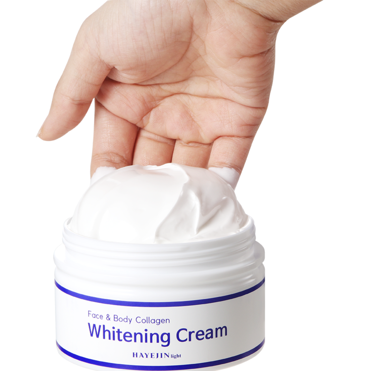 Kem dưỡng trắng da cho mặt và toàn thân Face &amp; Body Collagen Whitening Cream HAYEJIN