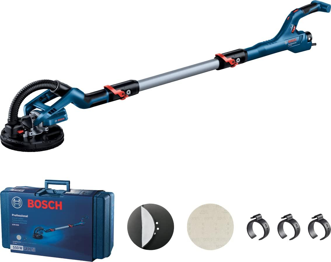 MÁY CHÀ NHÁM TƯỜNG TAY DÀI 550W BOSCH GTR 550 - HÀNG CHÍNH HÃNG