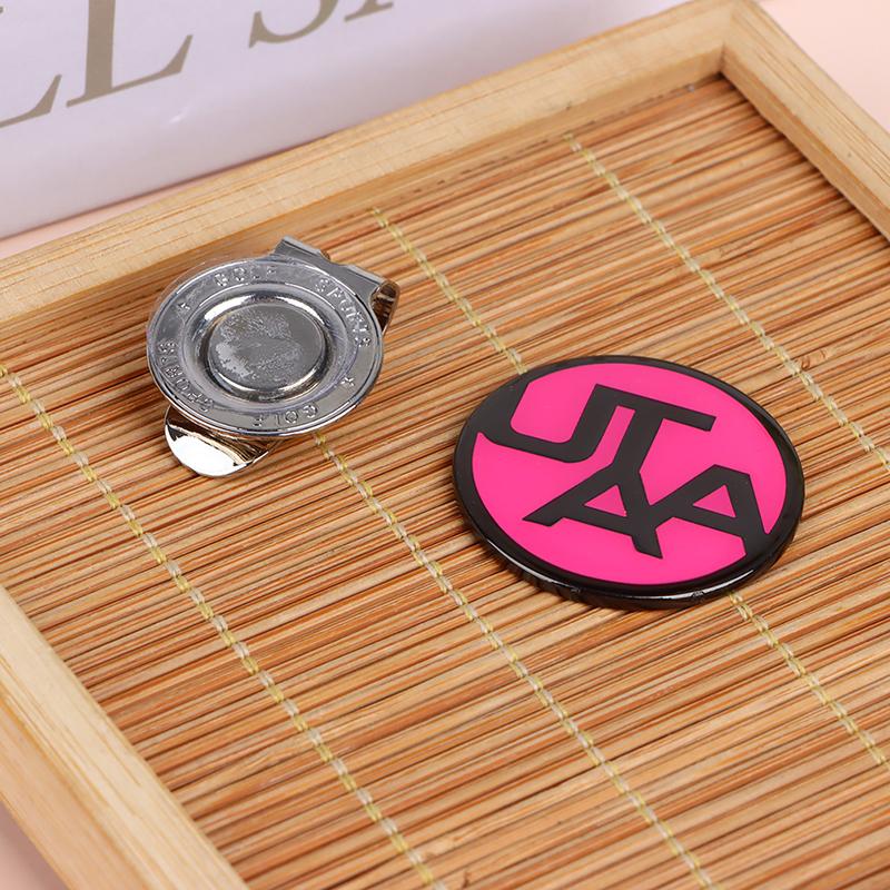 1 Mũ Golf Kẹp Bút Xanh Bút Đánh Dấu Kẹp Vành Nam Châm Giá Đỡ Nón Kẹp UTAA Bóng Kim Loại Bút đánh Golf Tiếp Liệu Color: Yellow