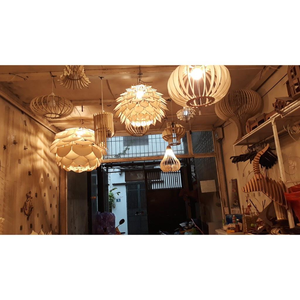 Đèn Gỗ DIY 063