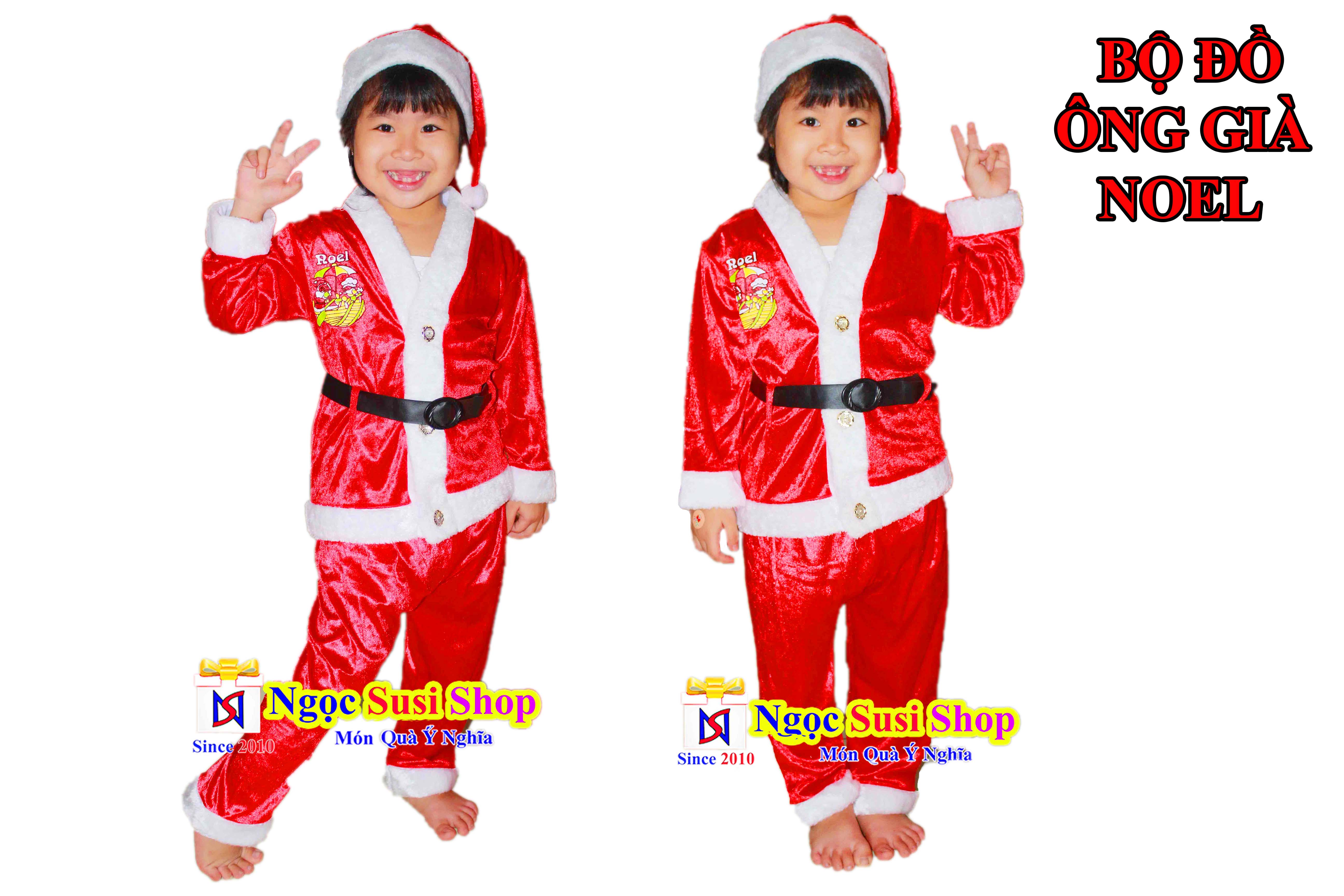 ĐỒ NOEL CHO BÉ ĐỒ GIÁNG SINH - VẢI NHUNG [HÀNG CHUẨN CAO CẤP