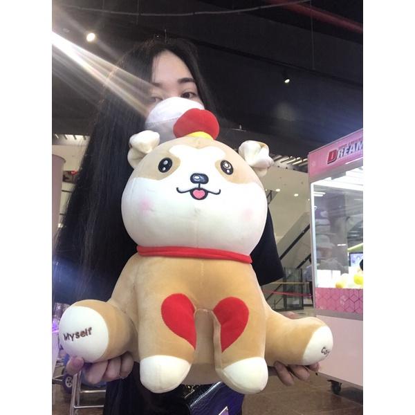 Chó corgi hoàng thượng nhồi bông dáng ngồi