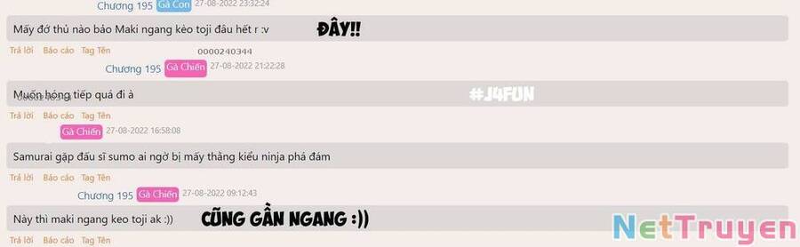 jujutsu kaisen - chú thuật hồi chiến chapter 197 18