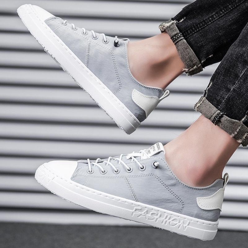 Men's canvas shoes summer 2022 spring trend old Beijing cloth shoes small white shoes Korean version shoes all kinds of casual fashion shoes