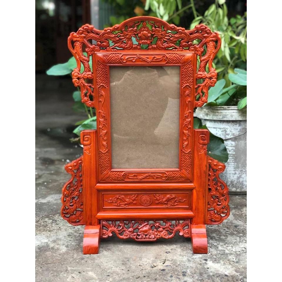 Khung ảnh thờ gỗ gõ