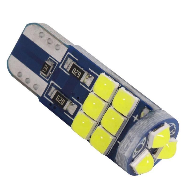 T10 Bóng đèn đuôi xe ô tô Đa năng 15SMD 1200LM Đèn hậu LED Phanh siêu sáng Đèn lùi Đèn an toàn Đèn an toàn Phụ kiện ô tô