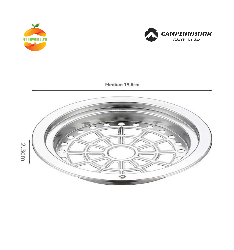 Kiềng hấp đơn Campingmoon S363-DT