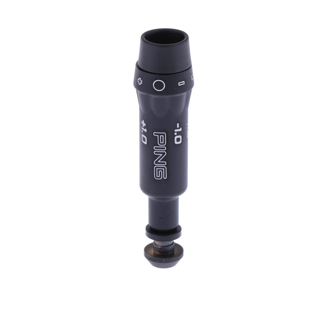 2-4pack Golf Shaft Adapter Tube Golf Putter Connector for G410 Driver FW Black