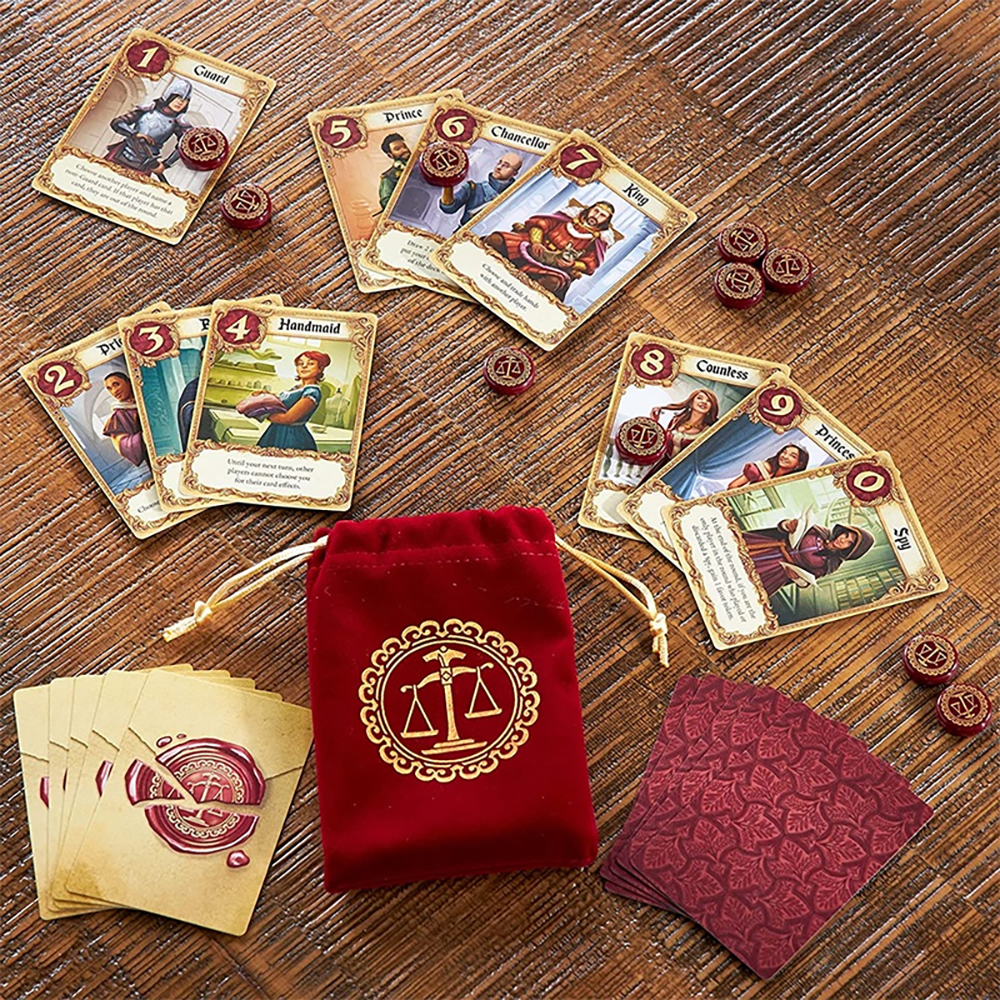 Bộ Board Game Love Letter Card Game thú vị Classic Renaissance Strategy Game