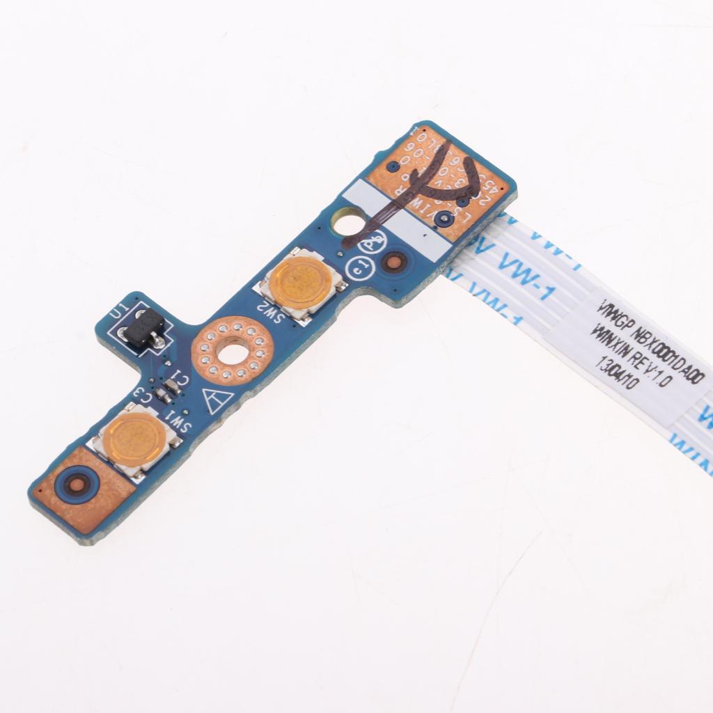 Laptop Power Button Switch Board with Flex Cable for Lenovo G500 LS-9631P