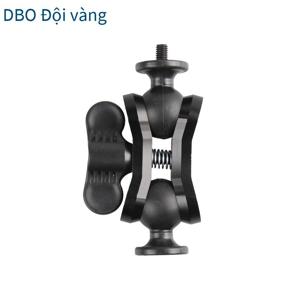 Đảm bảo chất lượng Phụ kiện GOPRO xoay 360 độ camera bóng đầu 1/4 gimbal nhỏ khung cố định lặn chụp ảnh kẹp bướm