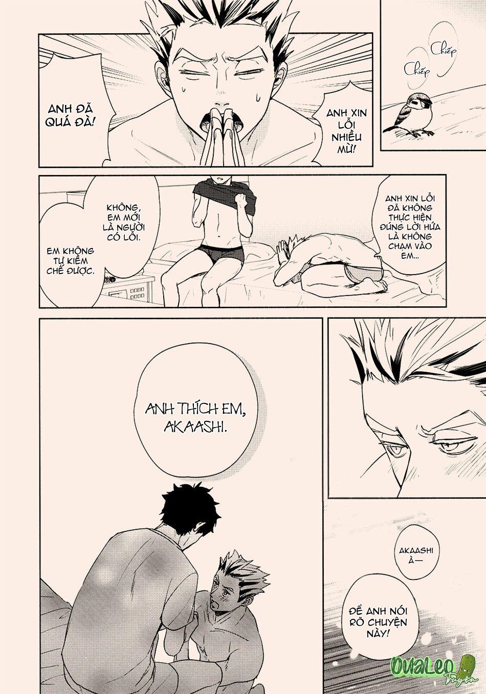 BokuAka Poyaashi-kun thích XXX chapter 1