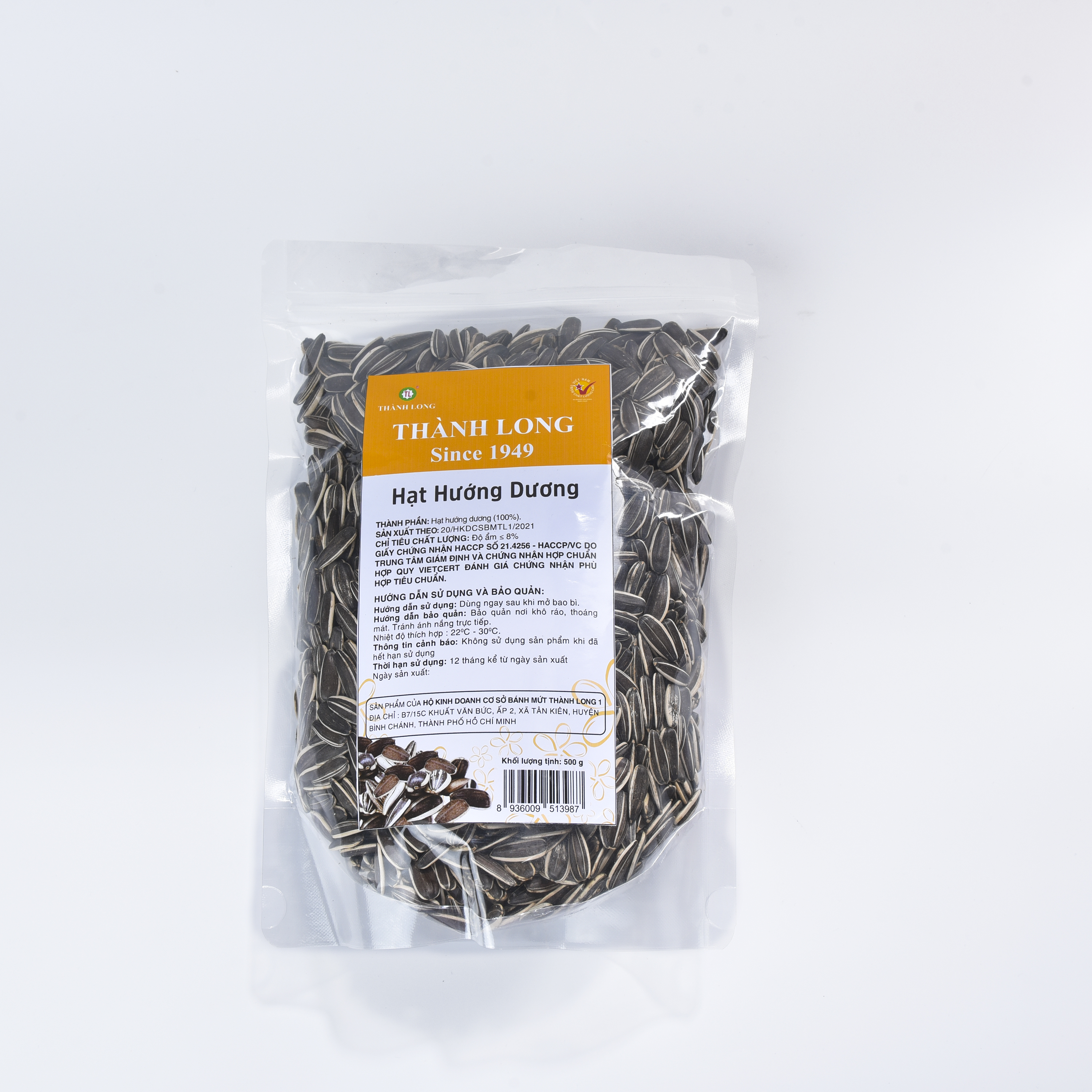 HẠT HƯỚNG DƯƠNG THÀNH LONG 200G - VIỆT NAM