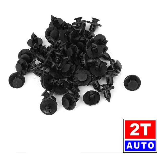 Bộ 10 đinh tán, chốt vít nở vit Nhựa 8mm Loại nẫy bấm chuyên dùng cho xe hơi ô tô - đường kính vít 8mm: SKU:121