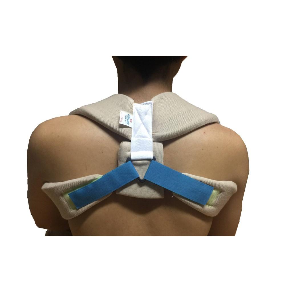 Đai Xương Đòn Linh Hiếu, Đai Số 8, Đai Hỗ Trợ Cố Định Xương Bả Vai, Trật Khớp Vai, Đai Chống Gù Lưng