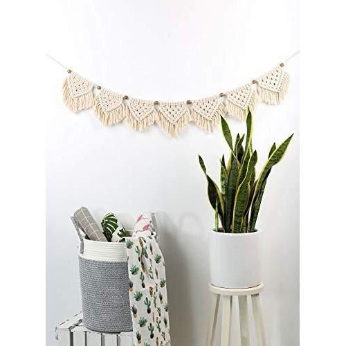  Dây cờ trang trí Macrame - Trang trí nội thất nhà cửa 