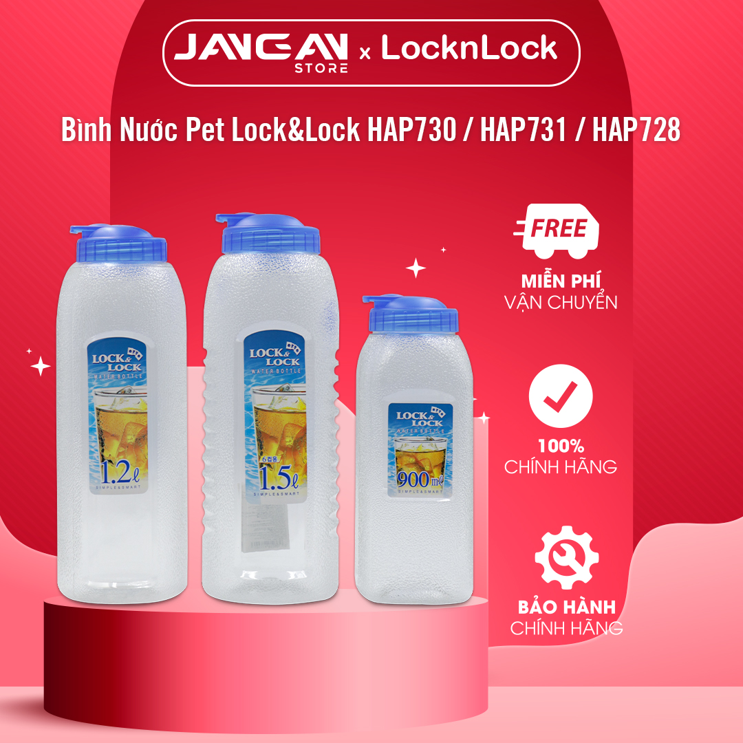 Bình Nước PET Lock&Lock HAP728 900Ml