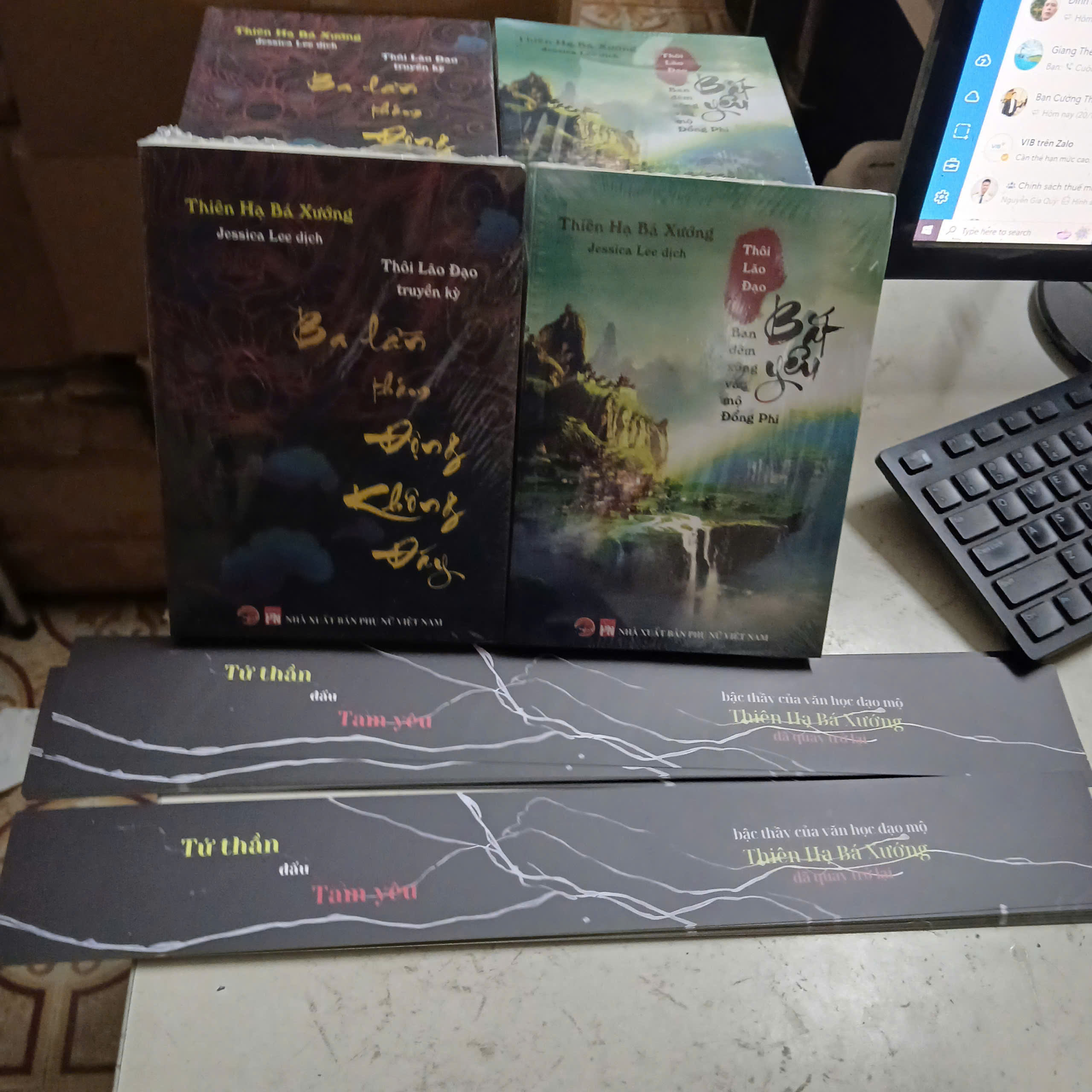 Combo sản phẩm sách bìa mềm 2 cuốn Bộ Thôi Lão Đạo Bắt Yêu và Thôi Lão Đạo Truyền kỳ