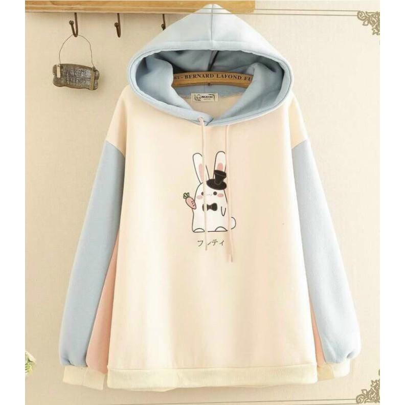 ÁO HOODIES NỮ HỌA TIẾT XINH XẮN MÀU SẮC TƯƠI MÁT FROM TO Y HÌNH THỜI TRANG KME.STORE