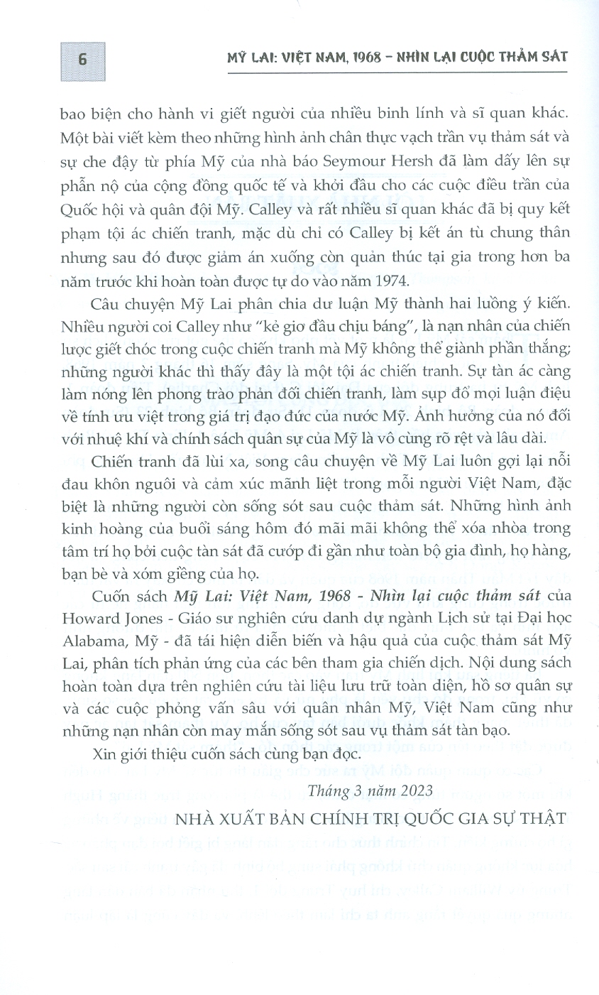 Mỹ Lai Việt Nam 1968 – Nhìn lại cuộc thảm sát