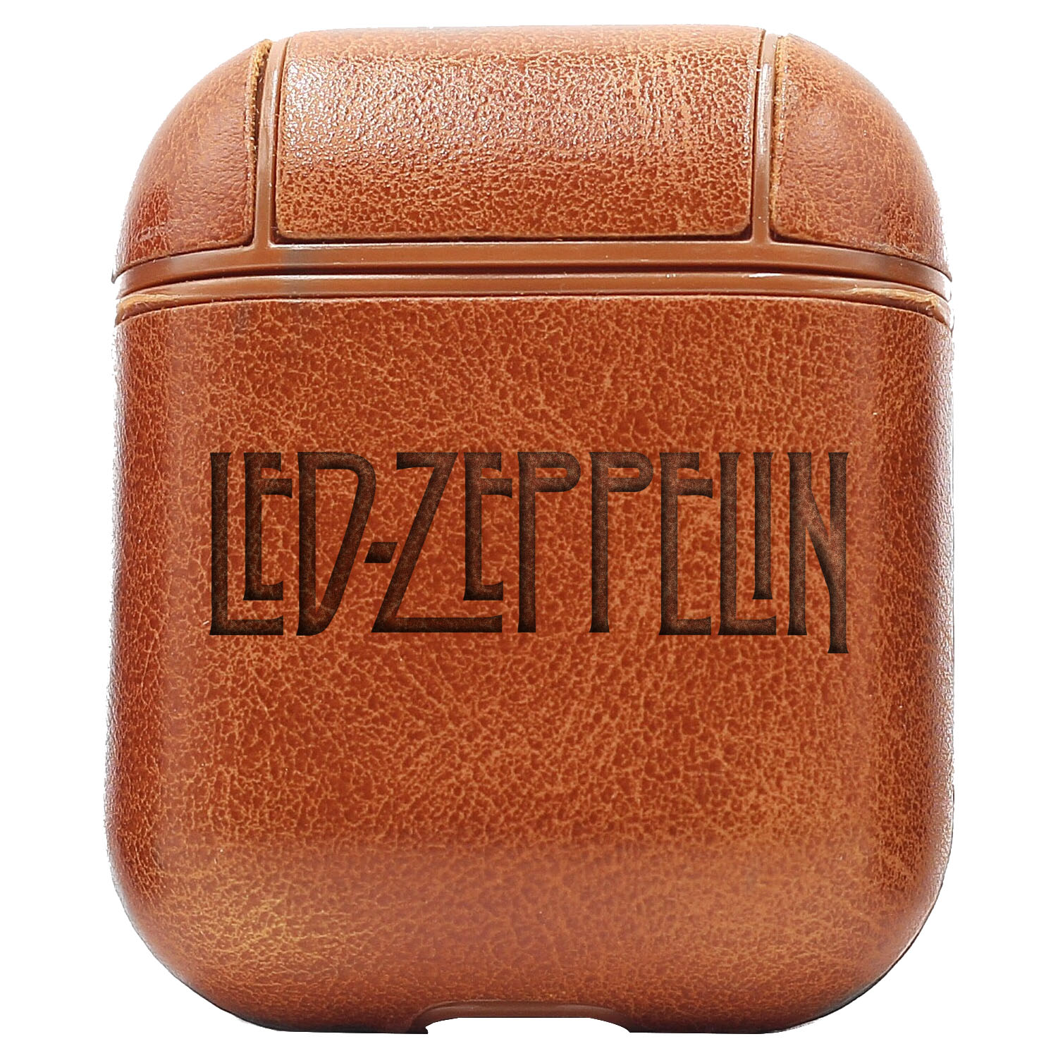 Bao Da Cover Dành Cho Apple Airpods 1 / 2 Premium  Khắc Hình Led Zeppelin Icon