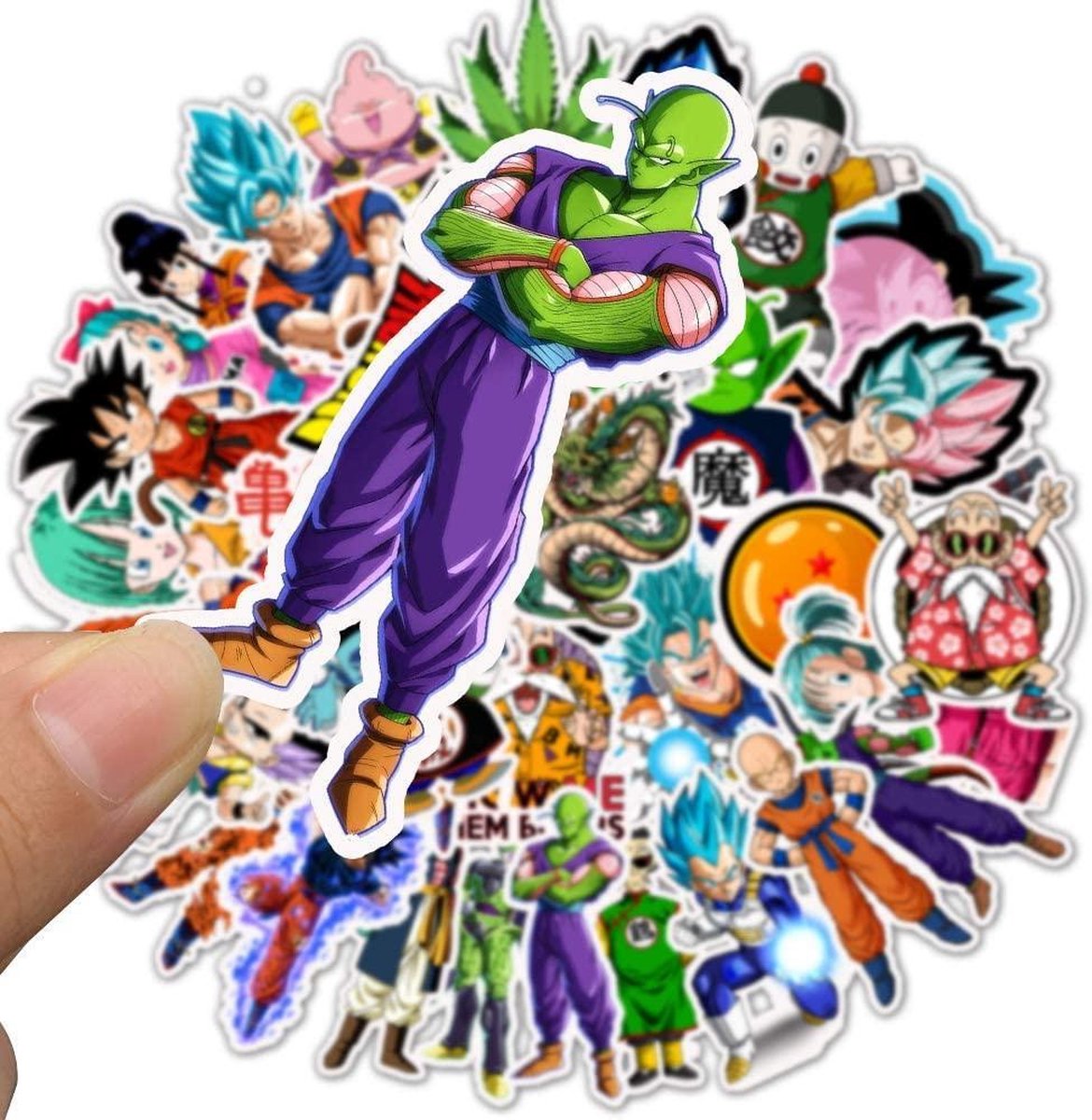 Set 30-60 sticker Dragon Ball – 7 viên ngọc rồng