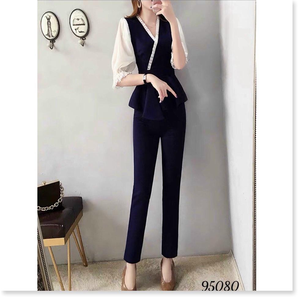 SET BỘ ĐỒ NỮ CỐNG SỞ CỰC XINH , TÔN DÁNG CHO CÁC CHỊ EM KME FASHION