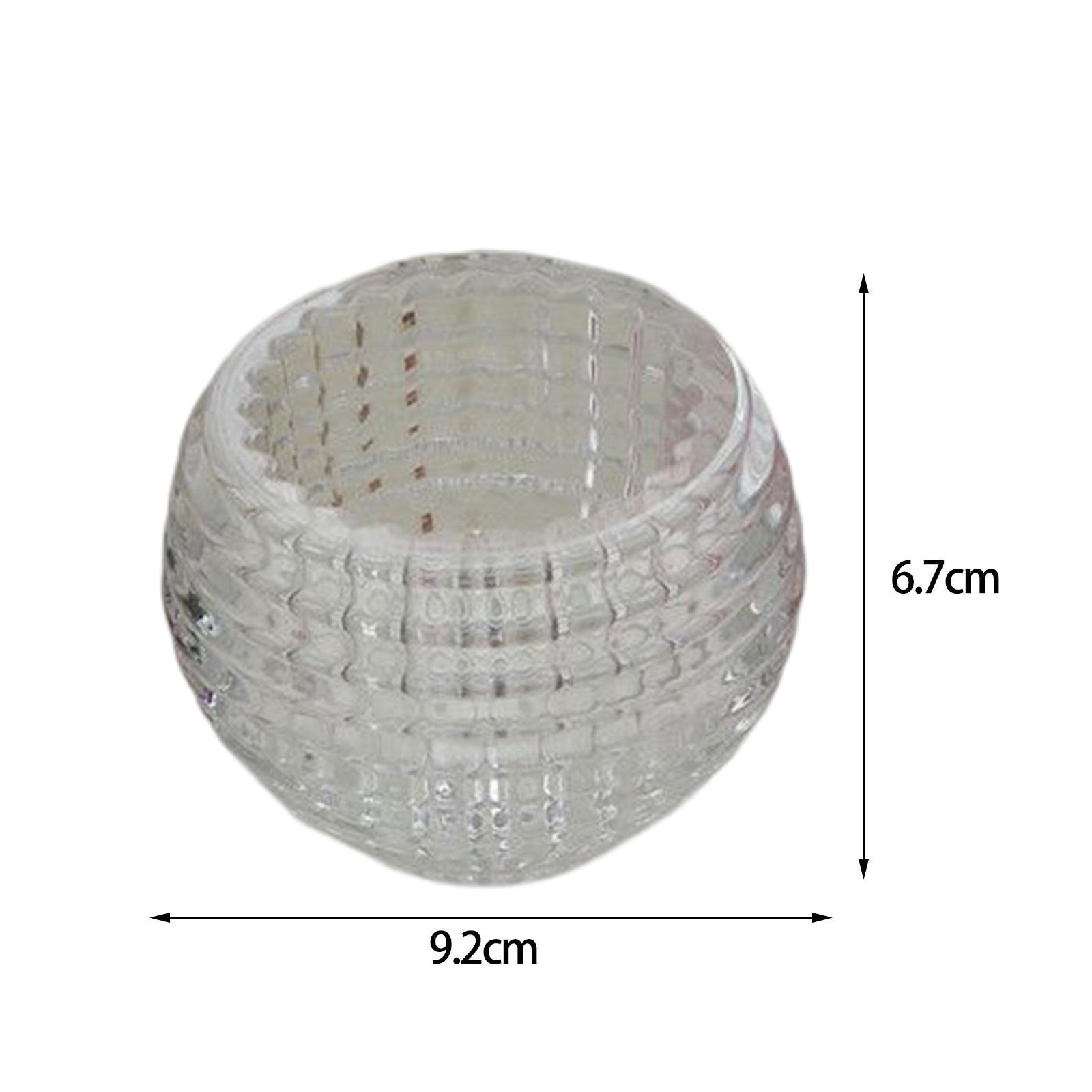 Modern Glass Candle Holder Candlestick Home Decorations Anniversary Gift