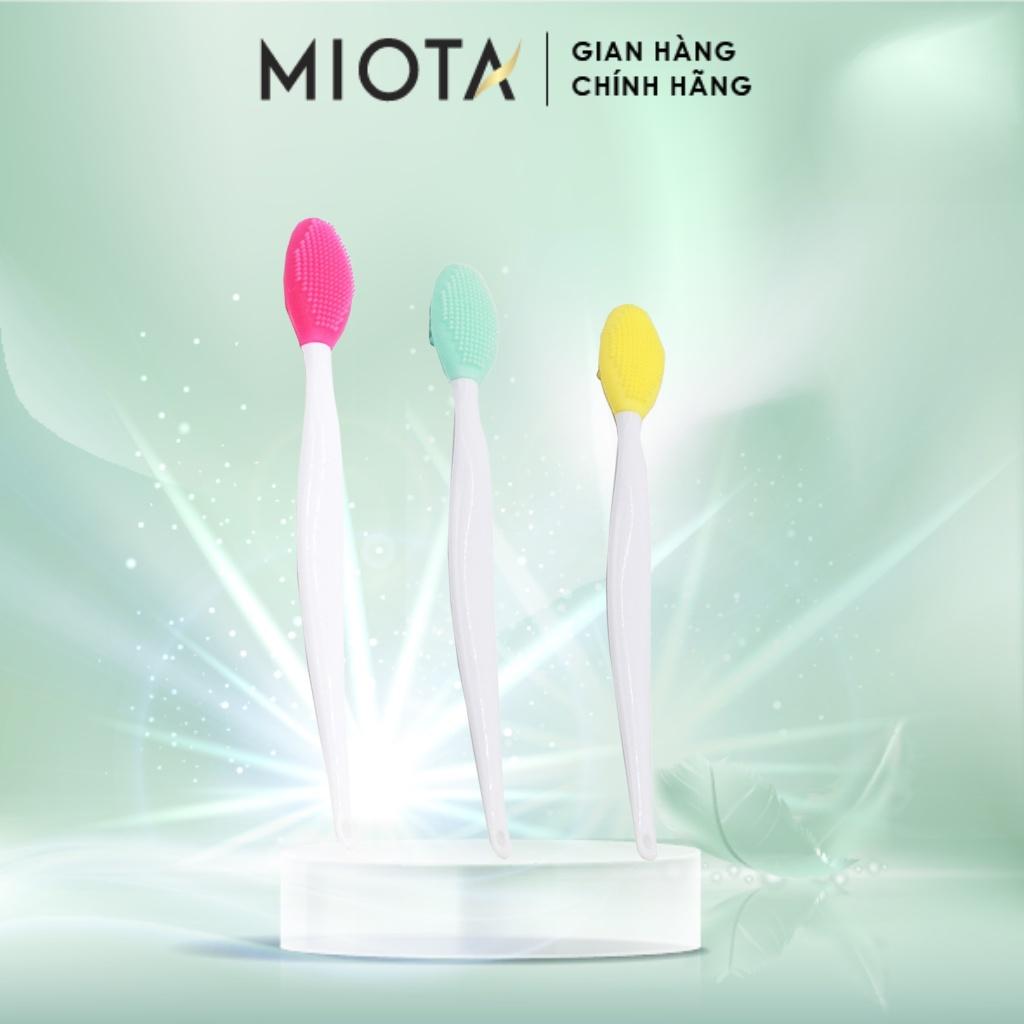 Cây rửa mặt silicon Miota - Hỗ trợ làm sạch mụn đầu đen