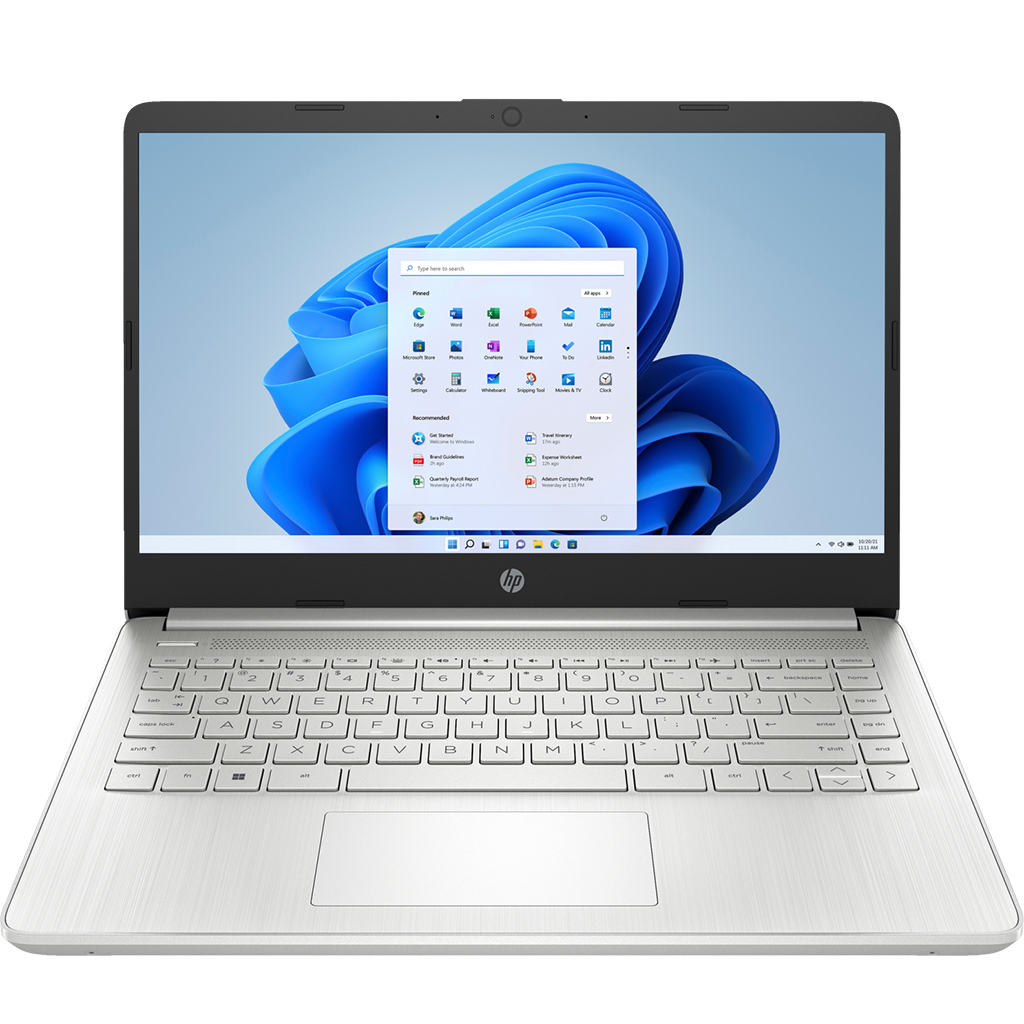 Laptop HP 14S-DQ2644TU i3-1115G4/8GB/256GB/Win11 (7C0W6PA) - Hàng chính hãng