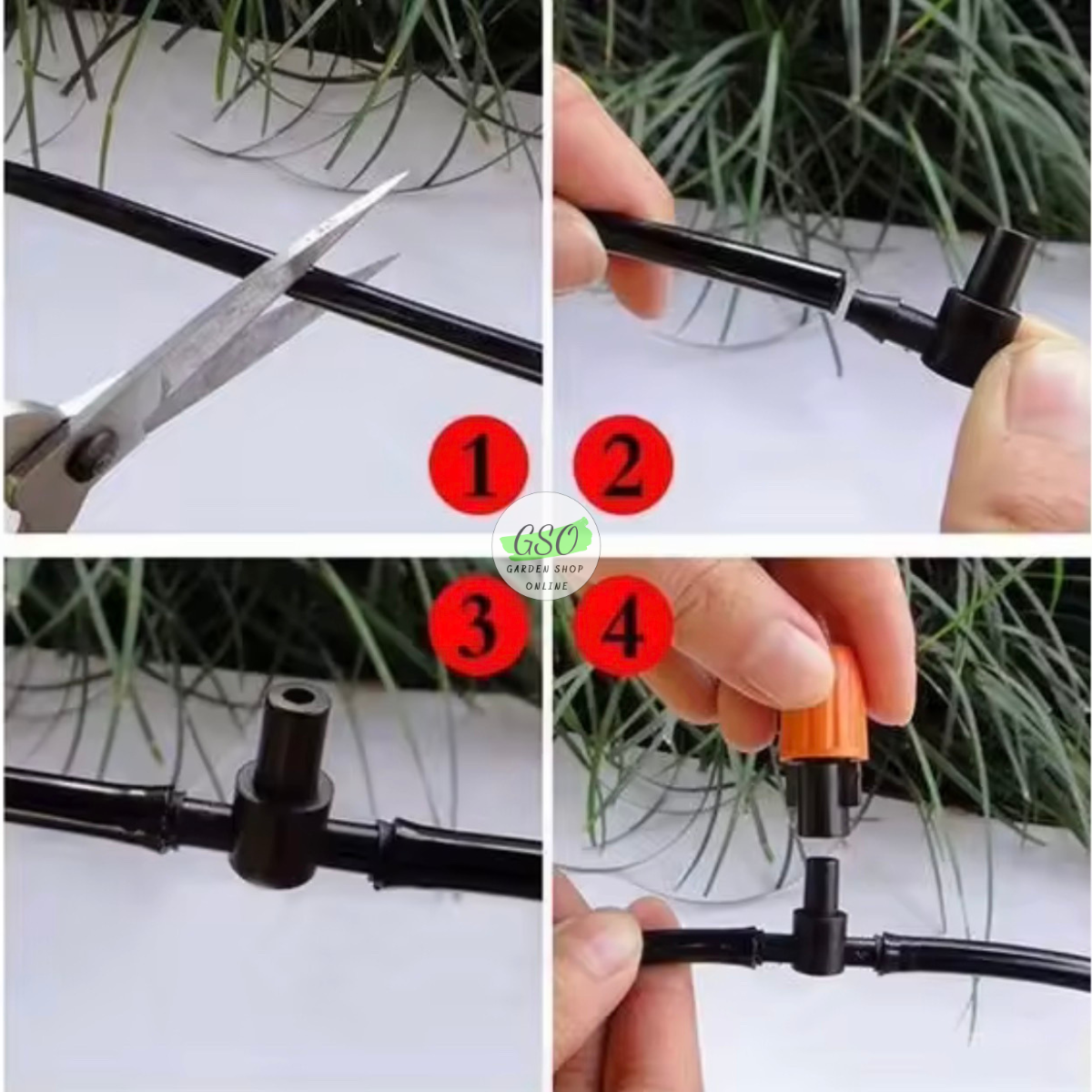 20m,30m,50m,100m Ống dây nhựa mềm, dẻo PVC 4/6mm cho bộ tưới cây tự động- Bảo hành 2 năm