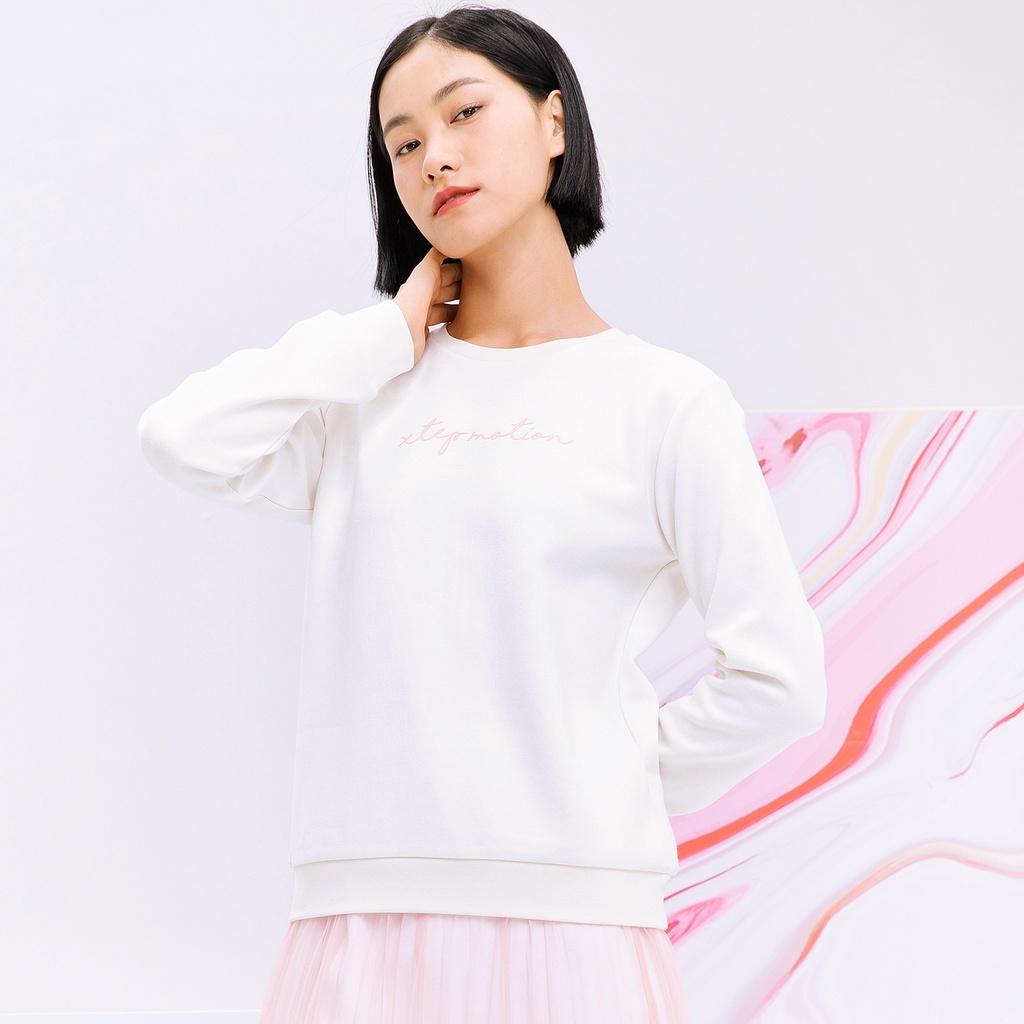 Áo nỉ thể thao nữ Xtep, sweater Nữ thiêt kế thời trang, phong cách, chất liệu thoáng mát 879328920118