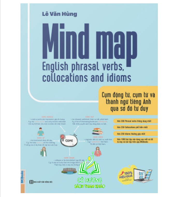Sách - MindMap English phrasal verbs, collocations and idioms - Cụm động từ, cụm từ và thành ngữ tiếng Anh qua sơ đồ