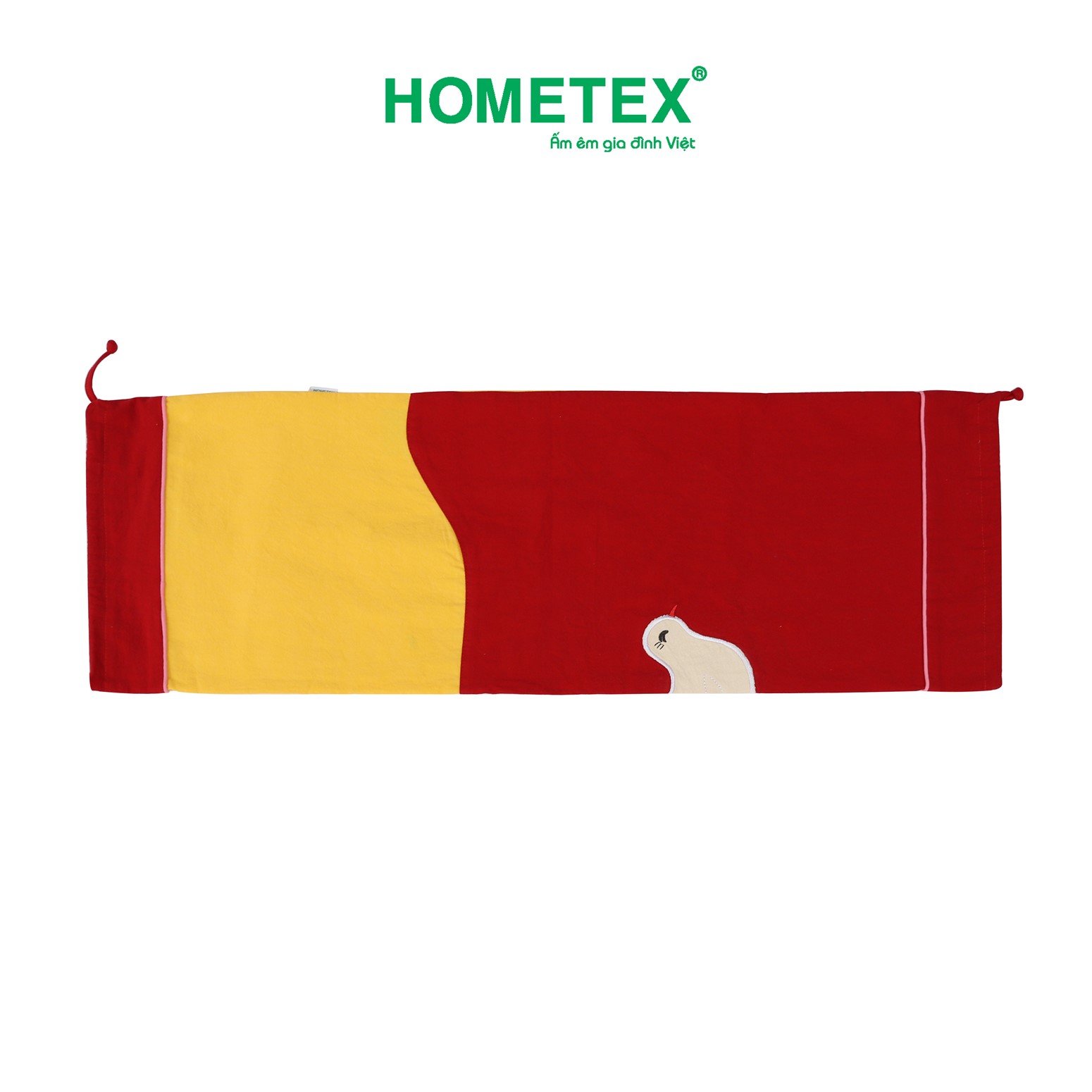 Áo gối ôm 25x80cm thêu đắp hình chú vịt Hometex