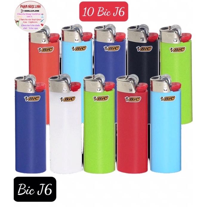 Quẹt Bic J3 hoặc J6 ( combo 10 cái )