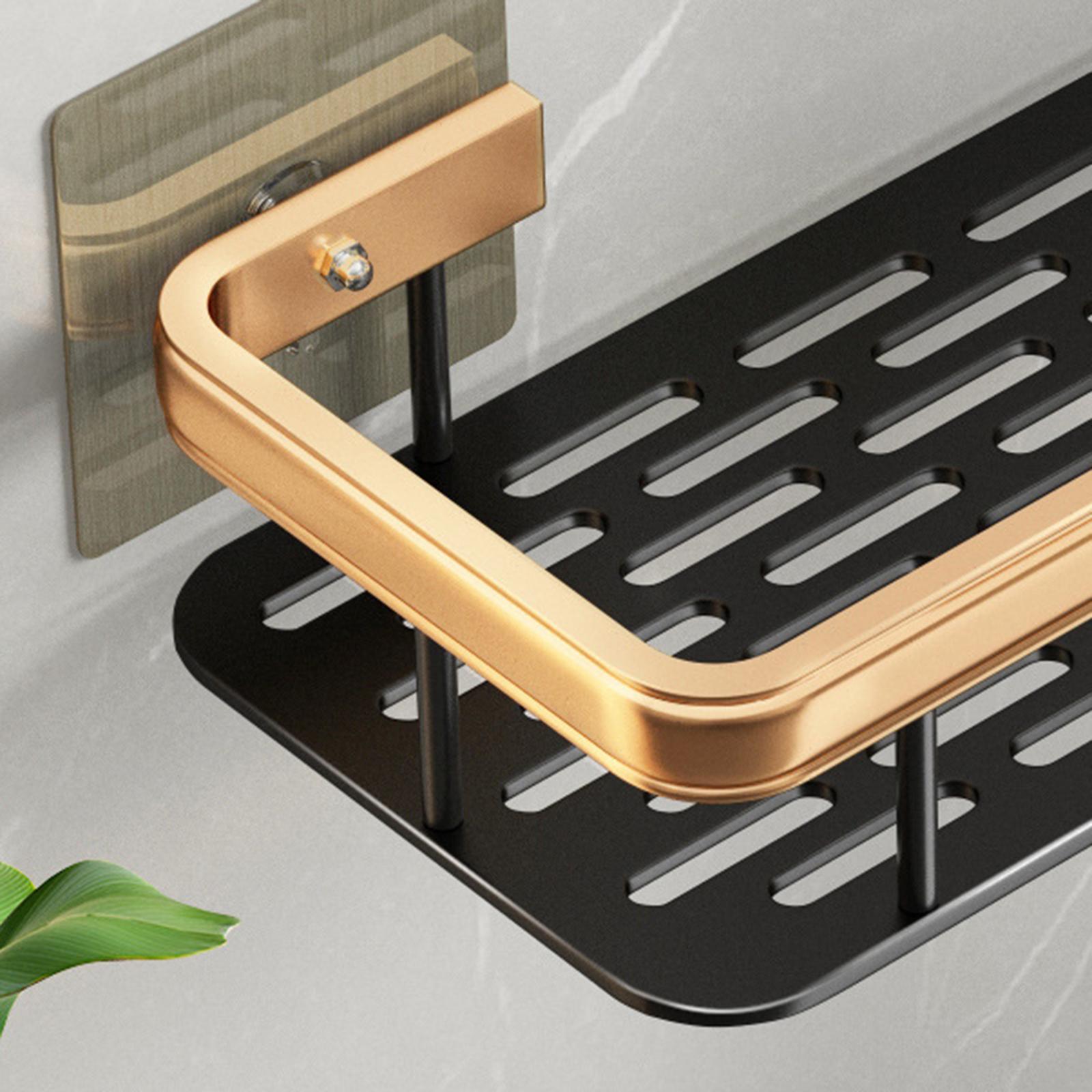 Shower Caddy Punch-Free Storage Rack Bathroom Shelf