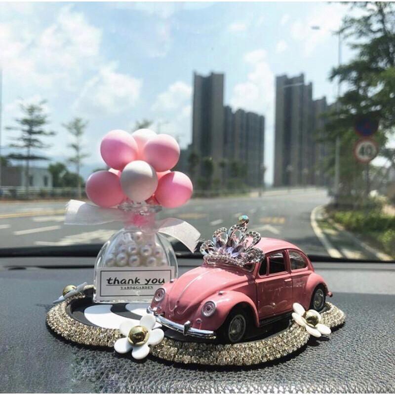 Set Ôtô Vương Miện Trang Trí Taplo ️- Phụ Kiện Trang Trí Xe Hơi Cao Cấp