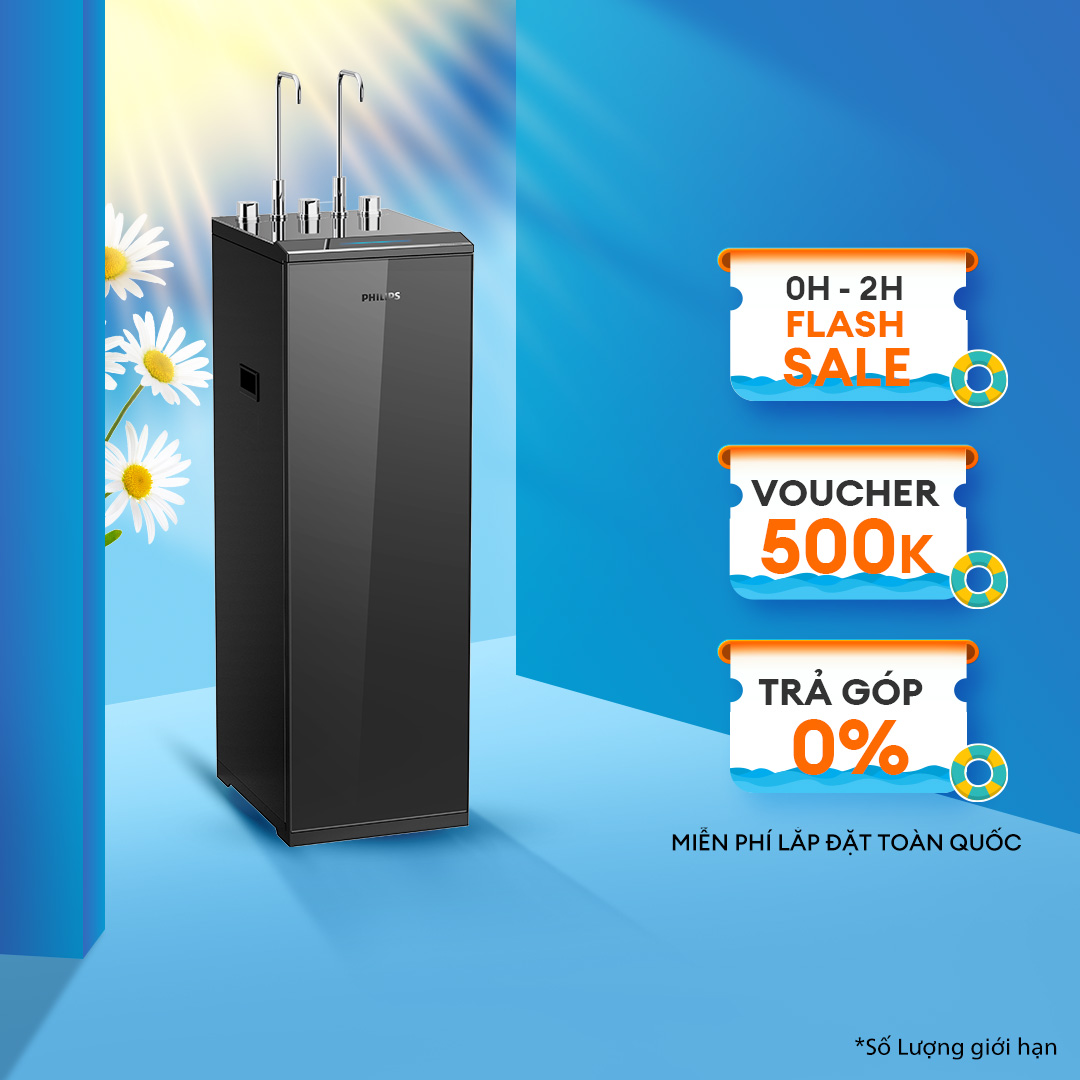 Máy lọc nước RO Aquaporin @Inside Philips Hydrogen 10 lõi lọc ADD8912 Nóng-Lạnh-Thường  HÀNG CHÍNH HÃNG