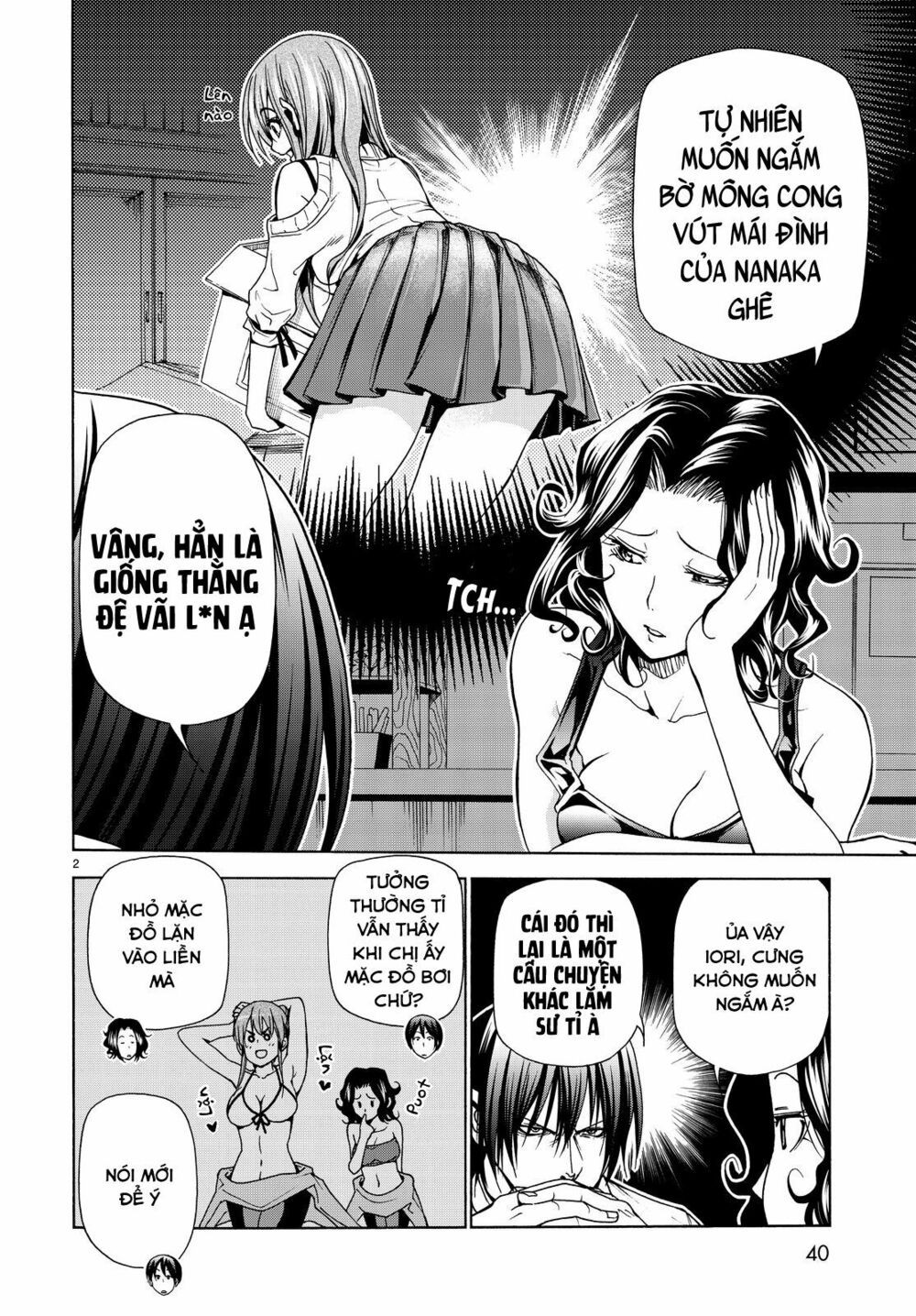 cô gái thích lặn - grand blue chapter 41 3