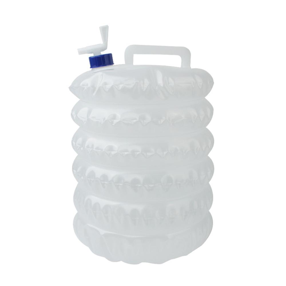 Thùng chứa nước 15L có thể thu gọn mang theo để đi bộ đường dài