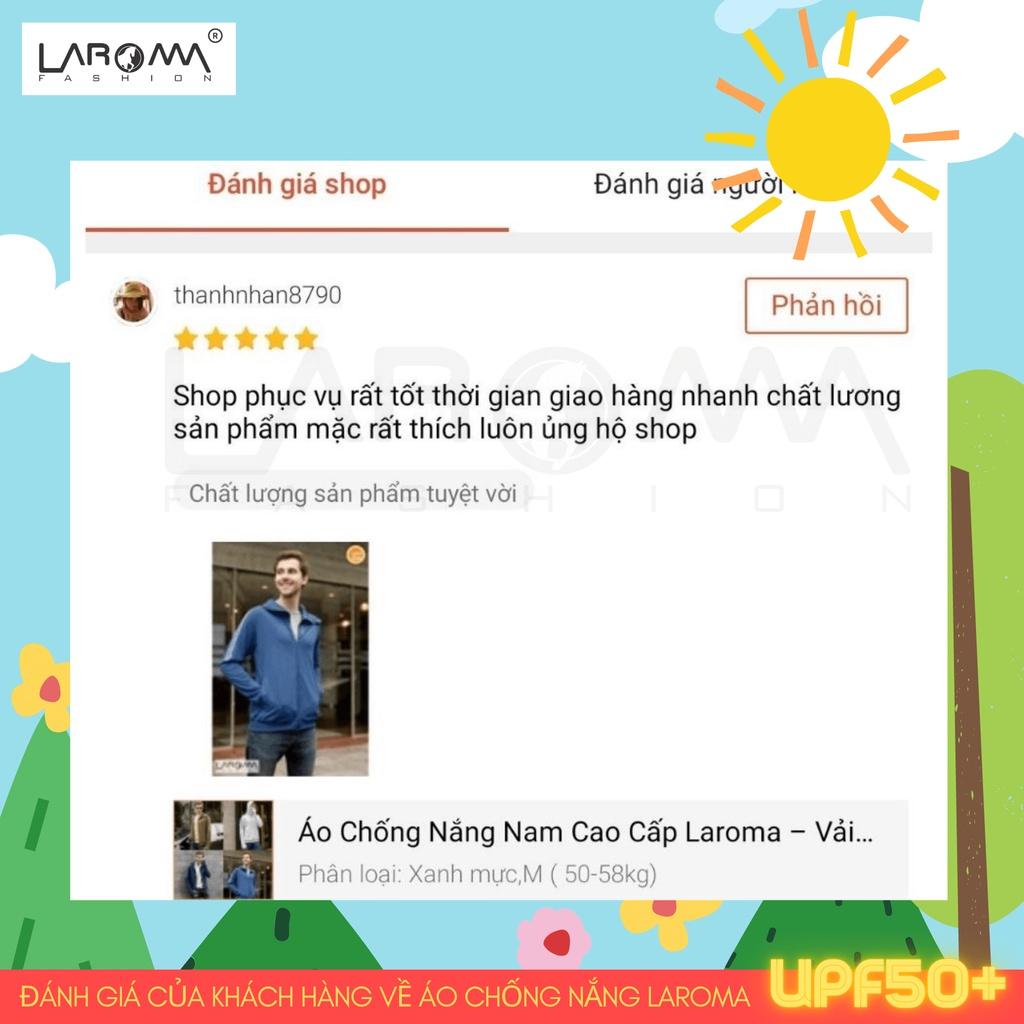Áo Chống Nắng Nam Coolair Laroma| UPF50+ | Vải Thơm | Làm Mát | Thời Trang | Đa Dụng