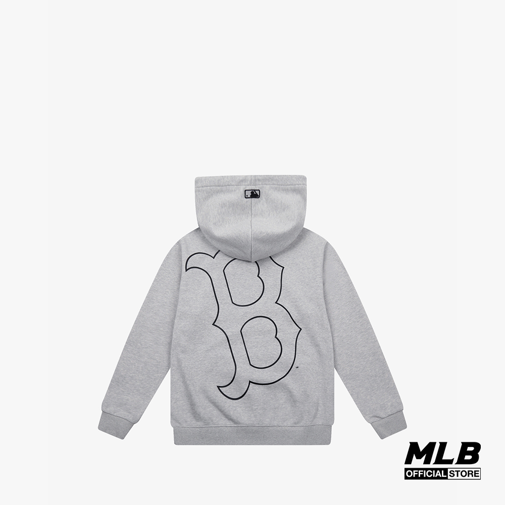 MLB - Áo hoodie tay dài phối mũ thời trang Mega Logo