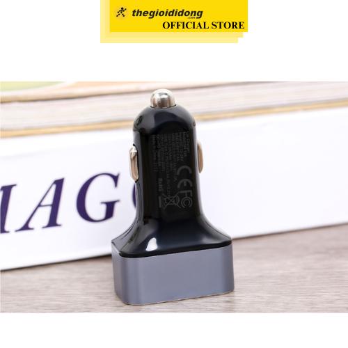 Sạc xe hơi 3 cổng USB Type C PD QC 3.0 20W Xmobile SN-156 - Hàng Chính Hãng