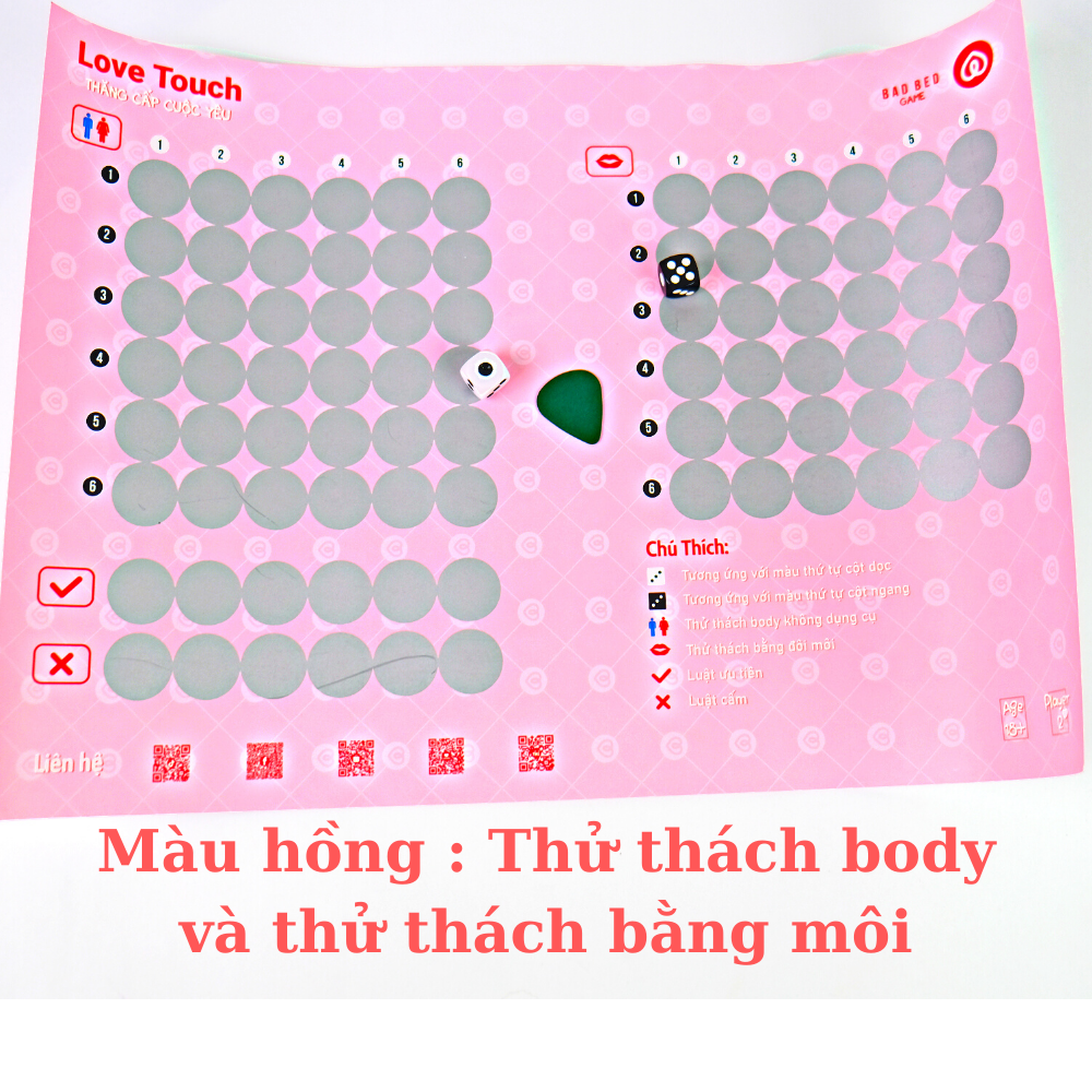 Boardgame ống Badbed game , trò chơi cho vợ chồng, cặp đôi couple