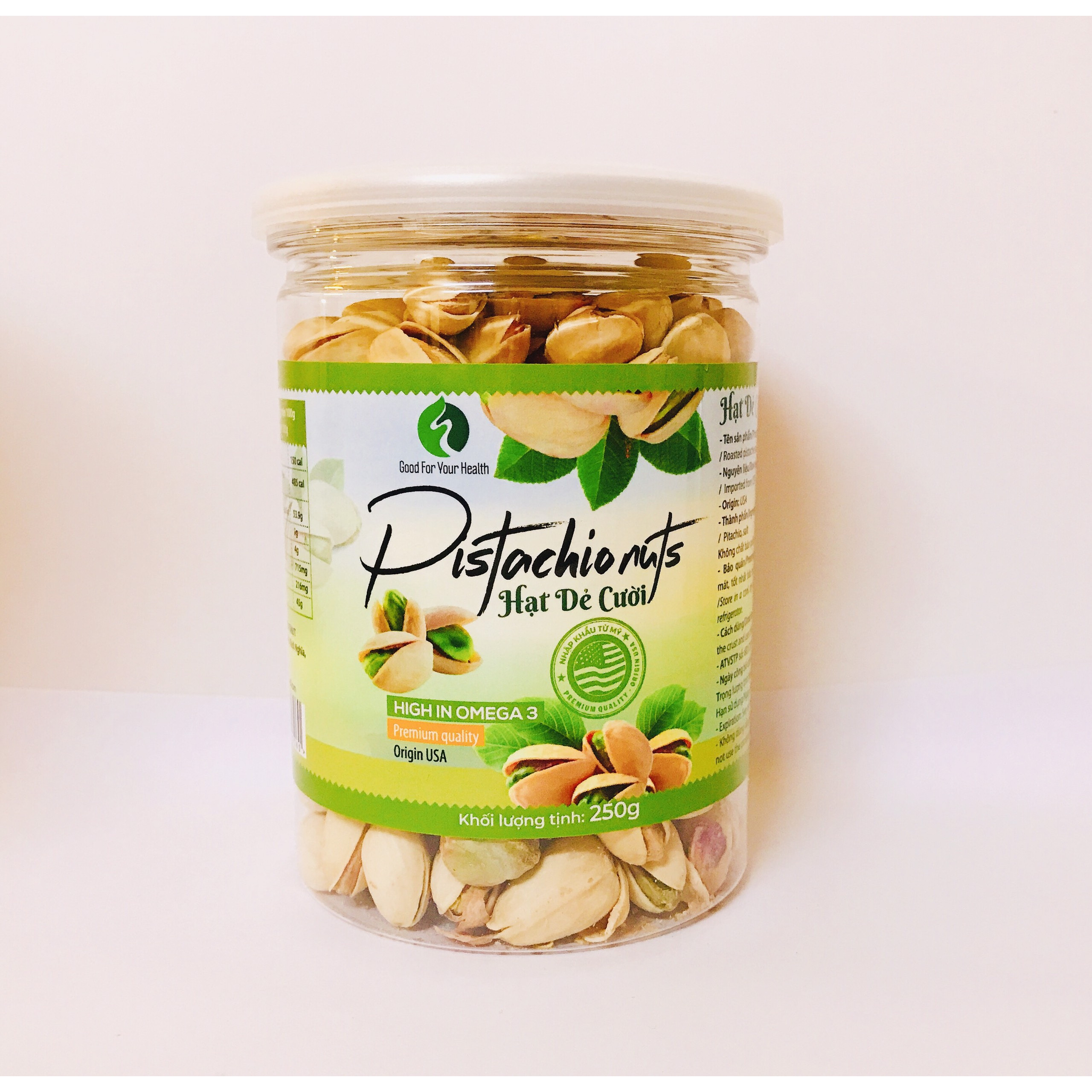 Hạ Dẻ Cười Rang Muối hũ 250g