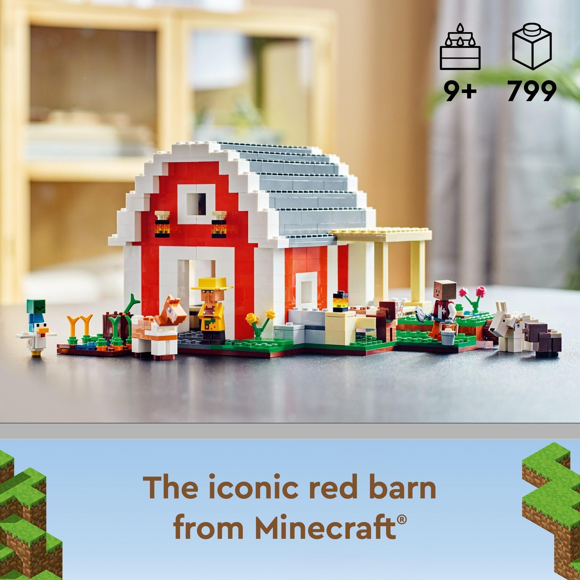 LEGO Minecraft 21187 Nông Trại Minecraft (799 chi tiết)