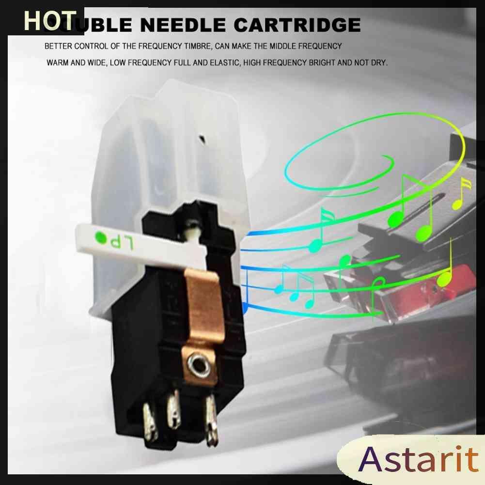 Hộp Cảm Ứng Âm Thanh Nổi Kép Ruby + Sapphire Cho Máy Ghi Âm LP 78 RPM