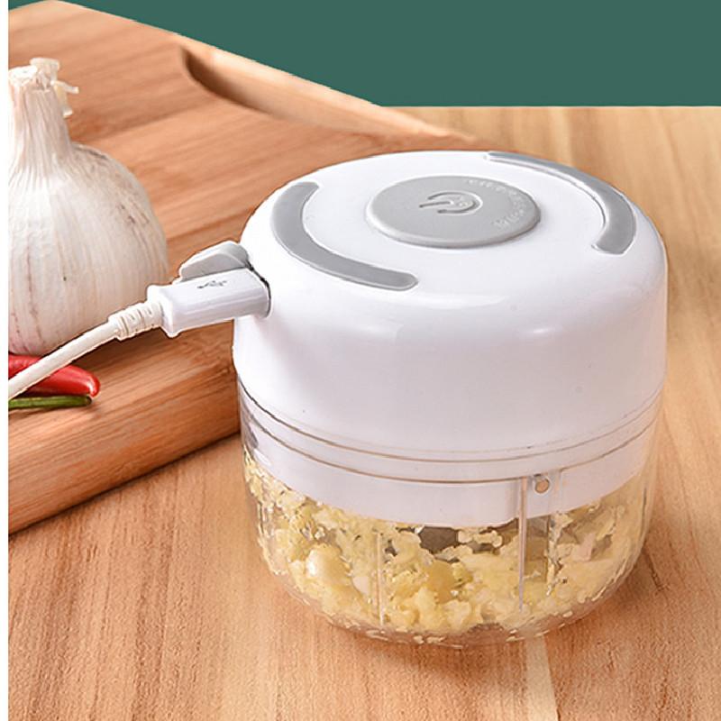 Tỏi Nghiền Máy Mài Điện Xay Thịt Dao Gọt Vỏ Báo Chí Phụ Kiện Nhà Bếp Tiện Ích Bộ Rau Củ Quả Thực Phẩm Máy Thái Xay Bằng Tay