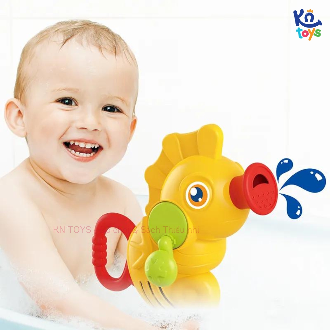 Đồ Chơi Nhà Tắm HUANGER Funny Baby Water Toy HE0269 – Chú Cá Ngựa Phun Nước Cho Bé Từ 12 Tháng Tuổi